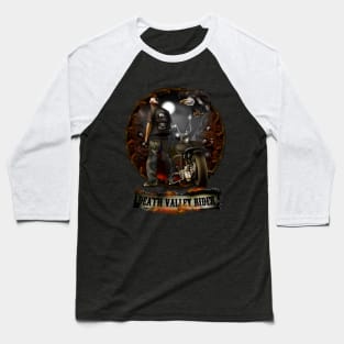 Death Valley  Motorcycle Rider Baseball T-Shirt